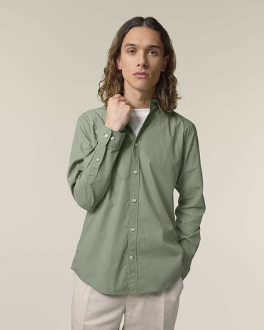 Stanley Styler Shirt_Soft Khaki_Studio_Front_Main_2