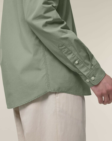 Stanley Styler Shirt_Soft Khaki_Studio_Front_Detail_2