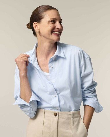 Stella Styler Shirt_Summer Blue_Studio_Front_Main_7