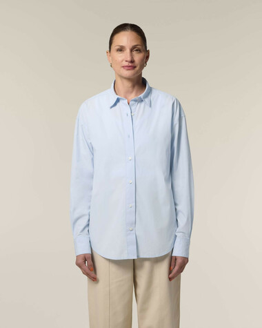 Stella Styler Shirt_Summer Blue_Studio_Front_Main_6