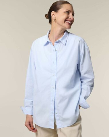 Stella Styler Shirt_Summer Blue_Studio_Front_Main_5