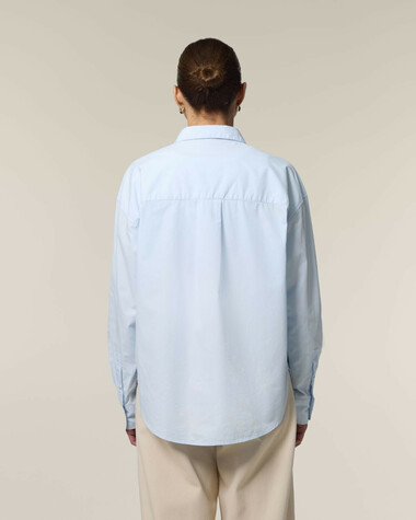 Stella Styler Shirt_Summer Blue_Studio_Back_Main_5