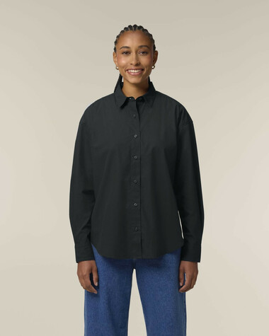 Stella Styler Shirt_Black_Studio_Front_Main_6